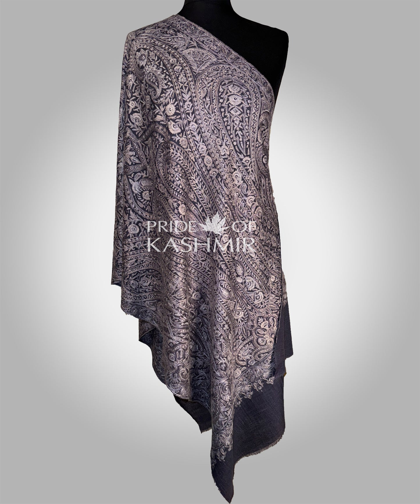 Charcoal Paisley image 0